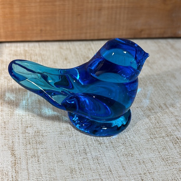 Vintage - 1987 Leo Ward Blue Bird of Happiness - Terra Studios - Picture 7 of 11